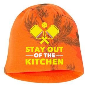 Pickleball Stay Out Of The Kitchen Kati - Camo Knit Beanie