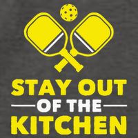 Pickleball Stay Out Of The Kitchen Vector Backpack