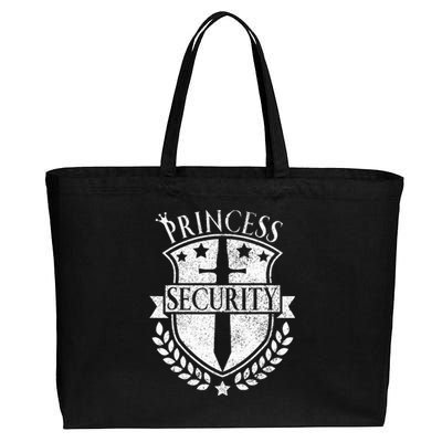 Princess Security Outfit Bday Princess Security Costume  Cotton Canvas Jumbo Tote