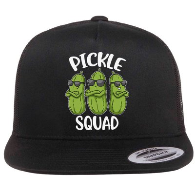 Pickle Squad Flatbill Hat
