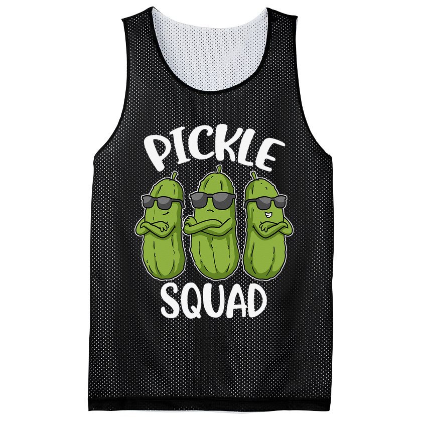 Pickle Squad Mesh Reversible Basketball Jersey Tank
