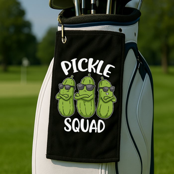 Pickle Squad Golf Towel