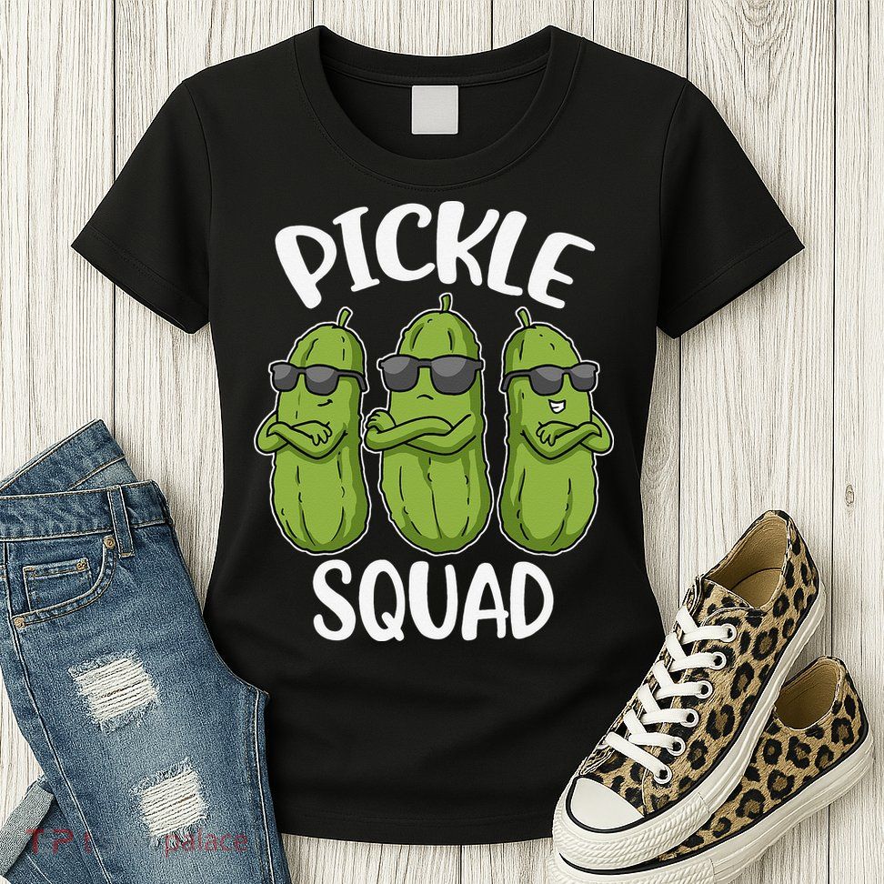 Pickle Squad Womens T-Shirt