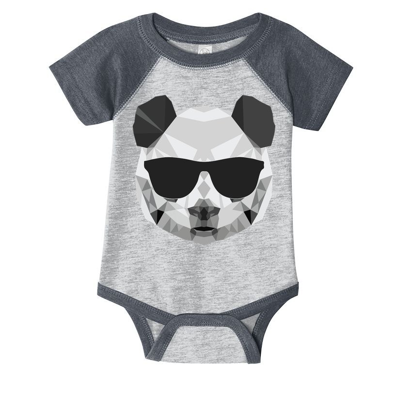 Panda Shirts Panda Polygonal Shirts Infant Baby Jersey Bodysuit