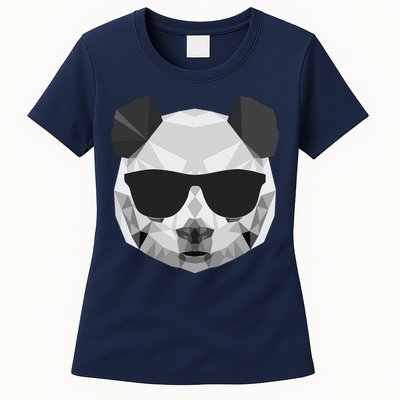 Panda Shirts Panda Polygonal Shirts Womens T-Shirt