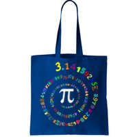 Pi Spiral Pi Day Cool Gift Funny Gift Tote Bag