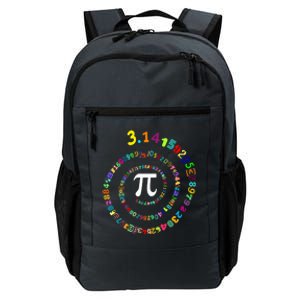 Pi Spiral Pi Day Cool Gift Funny Gift Daily Commute Backpack