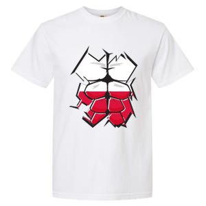 Polska Sixpack Polish Workout Training Gift Garment-Dyed Heavyweight T-Shirt