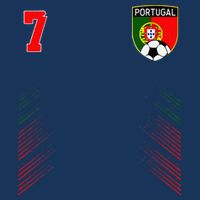 Portugal Soccer Portugese Football Retro 7 Jersey Kids Sweatshirt