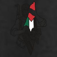 Palestine Soldier Palestine Map 25L Jumbo Tote