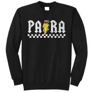 Para Squad Paraprofessional Para Teacher Sweatshirt