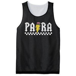 Para Squad Paraprofessional Para Teacher Mesh Reversible Basketball Jersey Tank