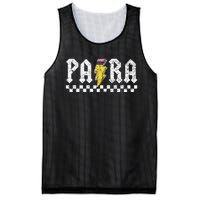 Para Squad Paraprofessional Para Teacher Mesh Reversible Basketball Jersey Tank