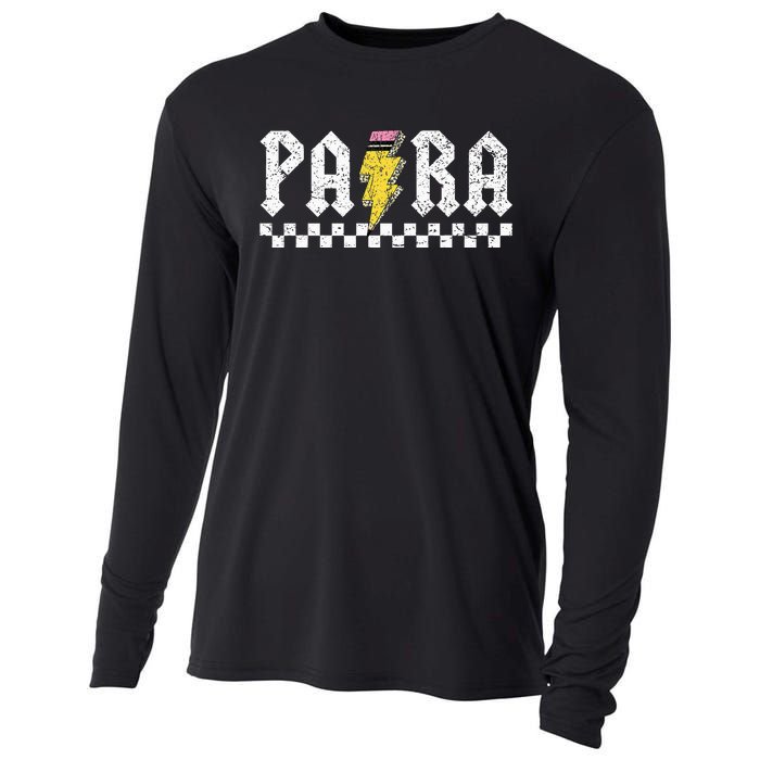 Para Squad Paraprofessional Para Teacher Cooling Performance Long Sleeve Crew