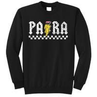 Para Squad Paraprofessional Para Teacher Tall Sweatshirt