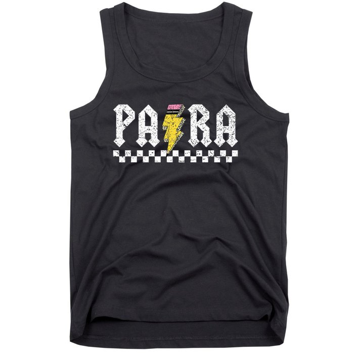 Para Squad Paraprofessional Para Teacher Tank Top