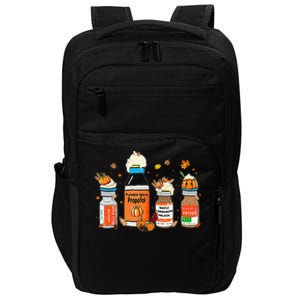 Pumpkin Spice Propofol Ativan Versed Haldol Halloween Nurse Impact Tech Backpack