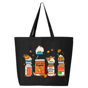 Pumpkin Spice Propofol Ativan Versed Haldol Halloween Nurse 25L Jumbo Tote