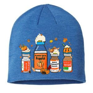 Pumpkin Spice Propofol Ativan Versed Haldol Halloween Nurse Sustainable Beanie