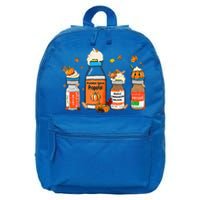 Pumpkin Spice Propofol Ativan Versed Haldol Halloween Nurse 16 in Basic Backpack