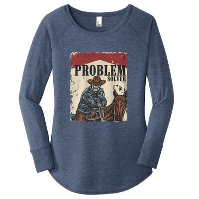 Problem Solver Women's Perfect Tri Tunic Long Sleeve Shirt