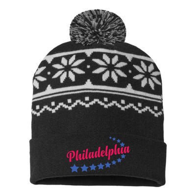 Philadelphia Sports USA-Made Snowflake Beanie