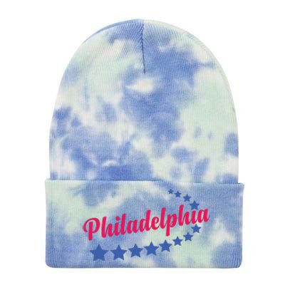 Philadelphia Sports Tie Dye 12in Knit Beanie