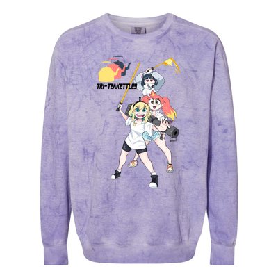 Pikamee Strong Colorblast Crewneck Sweatshirt