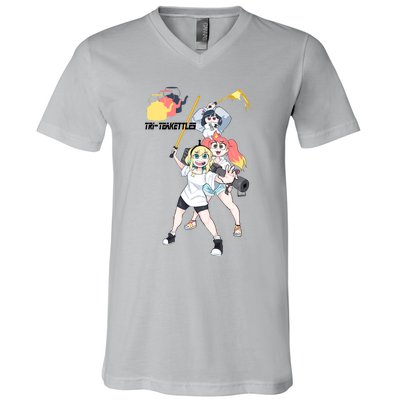 Pikamee Strong V-Neck T-Shirt