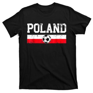 Polish Soccer  Poland Flag Jersey Football Fans T-Shirt