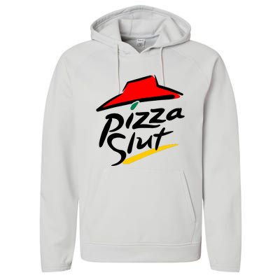 Pizza Slut Performance Fleece Hoodie