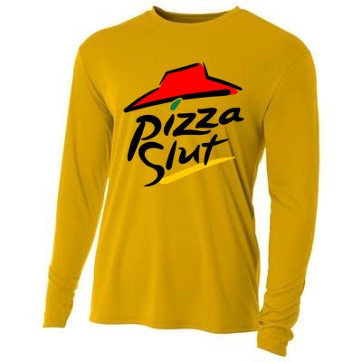 Pizza Slut Cooling Performance Long Sleeve Crew