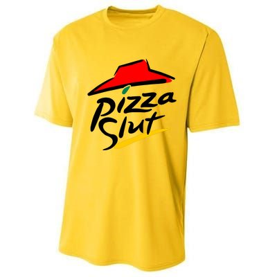 Pizza Slut Performance Sprint T-Shirt