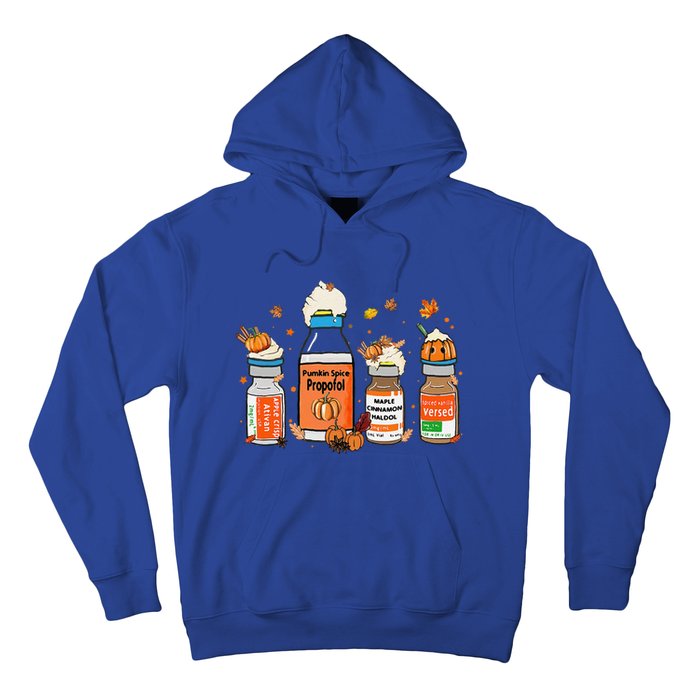 Pumpkin Spice Propofol Ativan Versed Haldol Halloween Nurse Hoodie