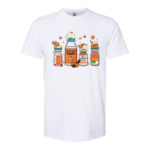 Pumpkin Spice Propofol Ativan Versed Haldol Halloween Nurse Softstyle CVC T-Shirt