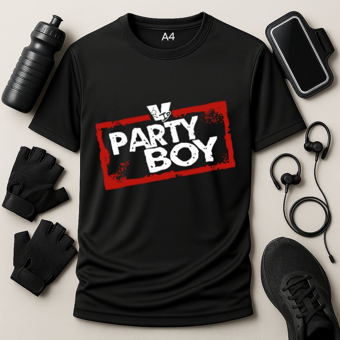 Phreshboyswag Store Party Boy Cooling Performance Crew T-Shirt