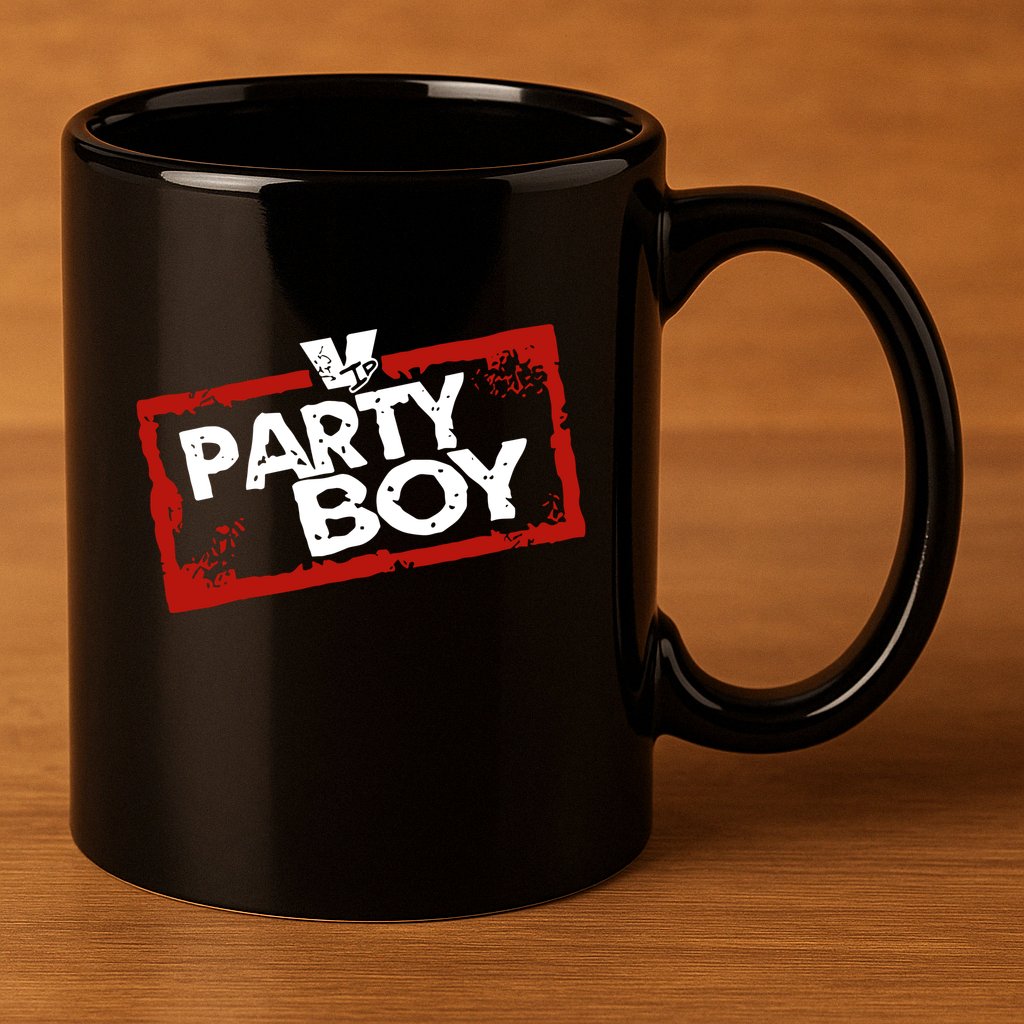 Phreshboyswag Store Party Boy 11oz C Handle Ceramic Mug