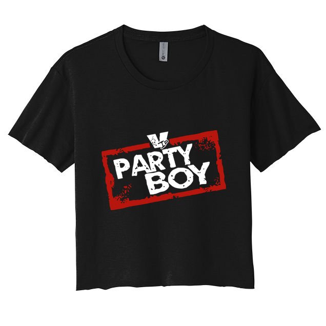 Phreshboyswag Store Party Boy Crop Top