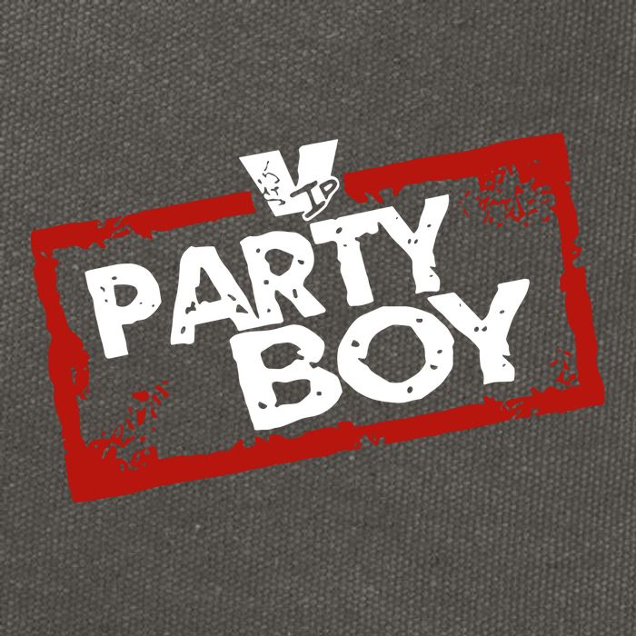 Phreshboyswag Store Party Boy Cotton Canvas Backpack
