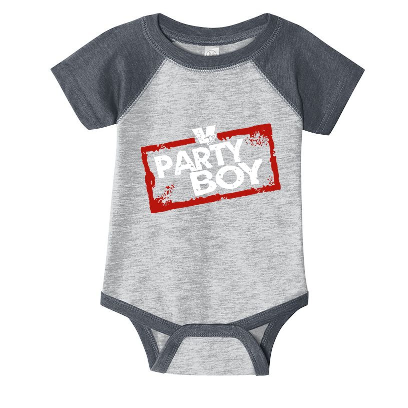 Phreshboyswag Store Party Boy Infant Baby Jersey Bodysuit