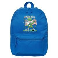 Pinchproof St Patrick’S Day Proud Irishamerican Flag Cute Gift 16 in Basic Backpack