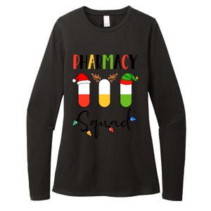 Pharmacy Squad Pills Santa Elf Reindeer Pharmacist Xmas Gift Womens CVC Long Sleeve Shirt