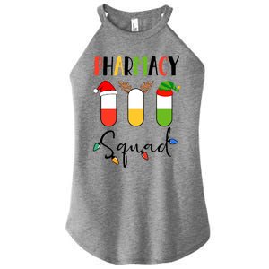 Pharmacy Squad Pills Santa Elf Reindeer Pharmacist Xmas Gift Women's Perfect Tri Rocker Tank