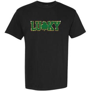 Patch St Patricks Day Garment-Dyed Heavyweight T-Shirt