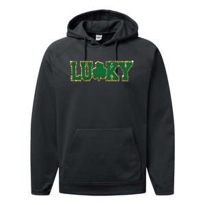 Patch St Patricks Day Performance Fleece Hoodie