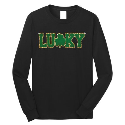 Patch St Patricks Day Long Sleeve Shirt