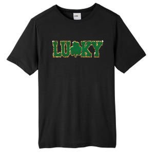 Patch St Patricks Day Tall Fusion ChromaSoft Performance T-Shirt