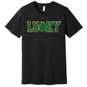 Patch St Patricks Day Premium T-Shirt