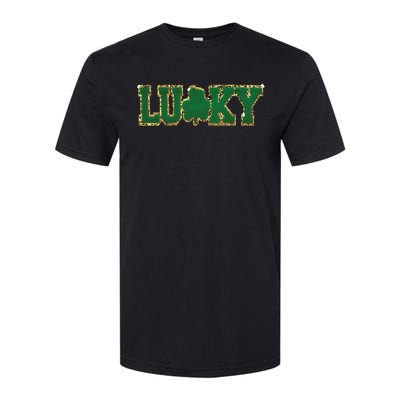 Patch St Patricks Day Softstyle CVC T-Shirt