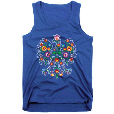 Poland Support Polish Eagle Polish Folk Art Poland Pride Gift Tank Top